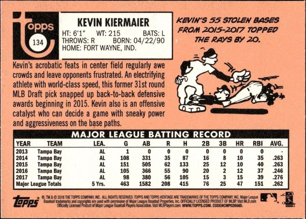 Kevin Kiermaier - Back