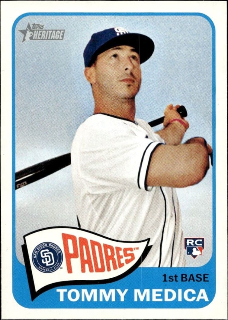 2014 Topps Heritage High Number Tommy Medica #H515 trading card