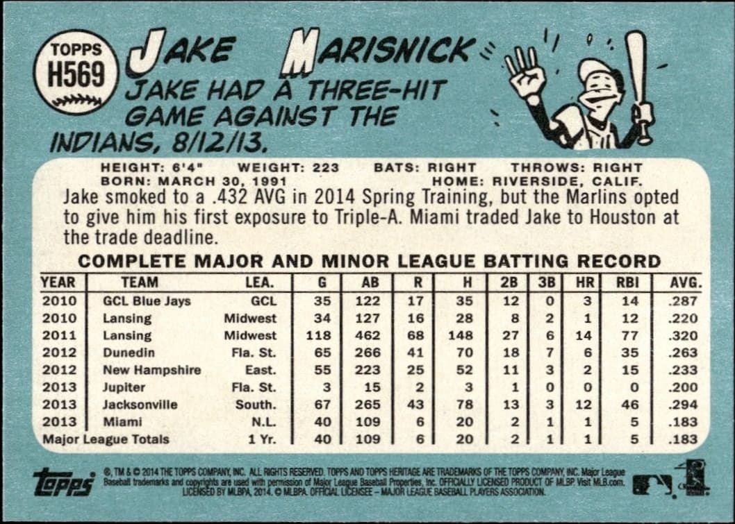 Jake Marisnick - Back