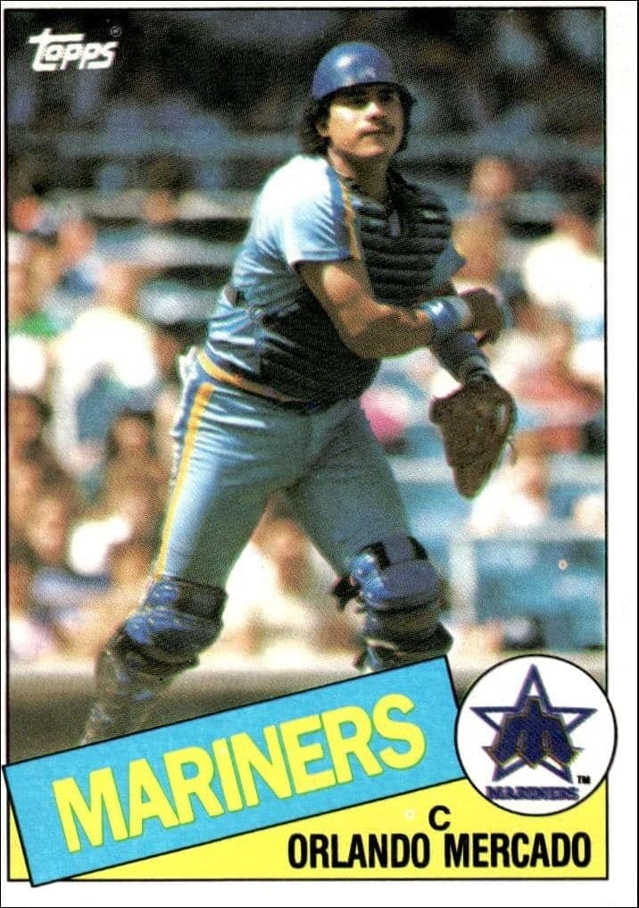1985 Topps Orlando Mercado #58 trading card