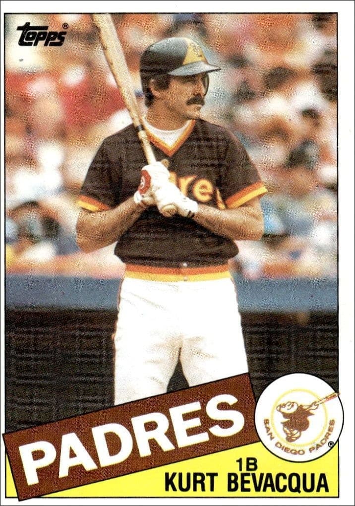 1985 Topps Kurt Bevacqua #478 trading card