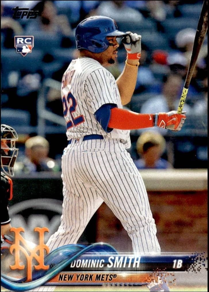 2018 Topps Series 1 Dominic Smith #6 trading card