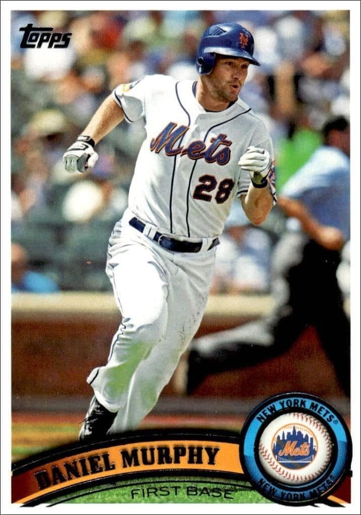 2011 Topps Series 2 Daniel Murphy #607 trading card