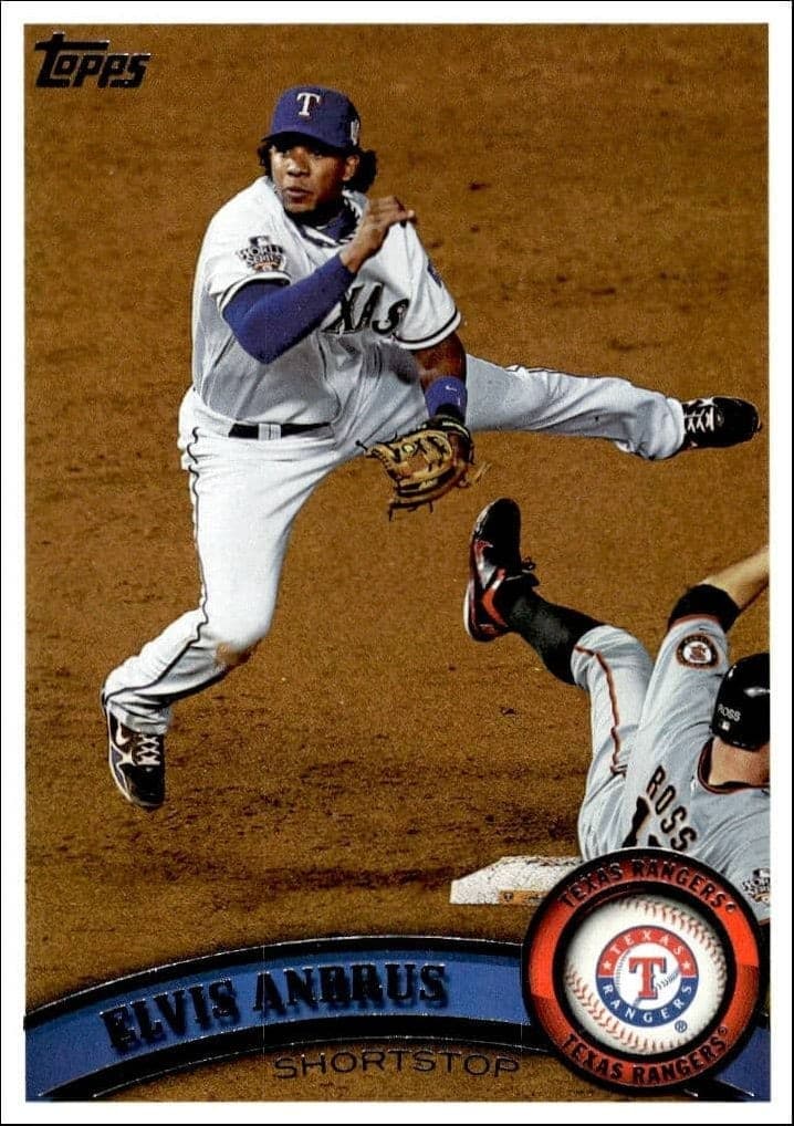2011 Topps Series 2 Elvis Andrus #435 trading card