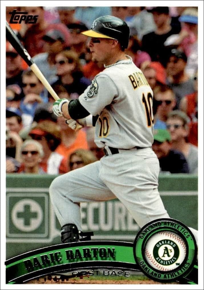 2011 Topps Series 2 Daric Barton #462 trading card