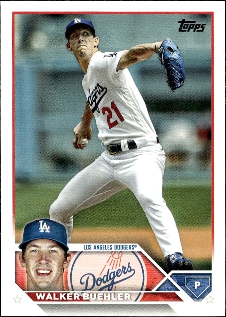 2023 Topps Series 2 Walker Buehler #391 trading card