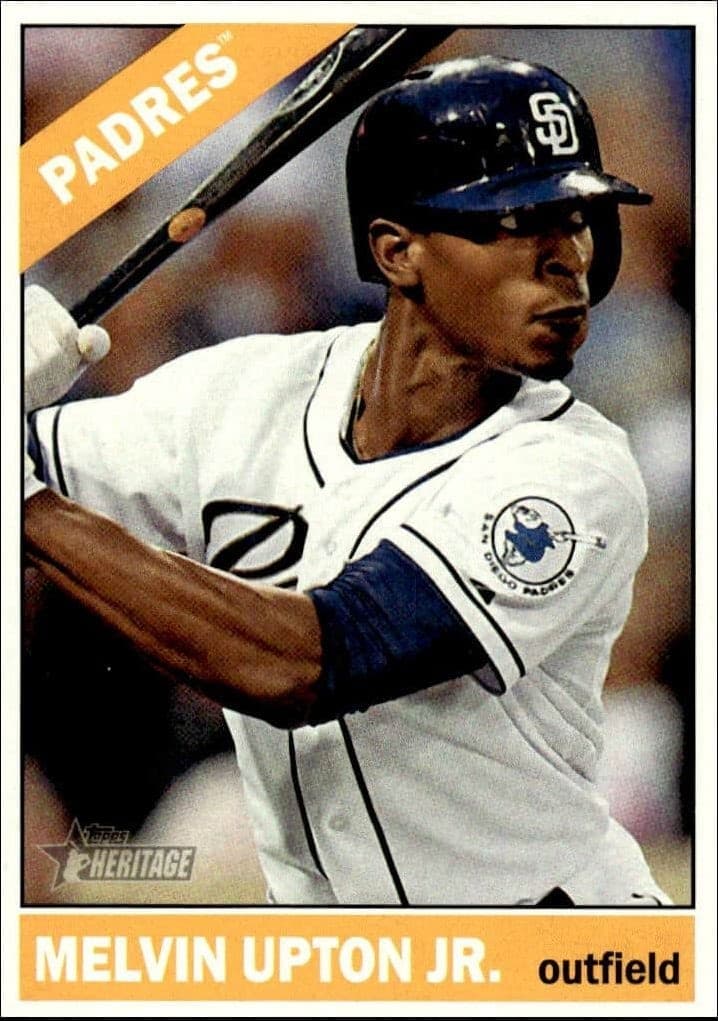 2015 Topps Heritage High Number B.J. Upton #619 trading card
