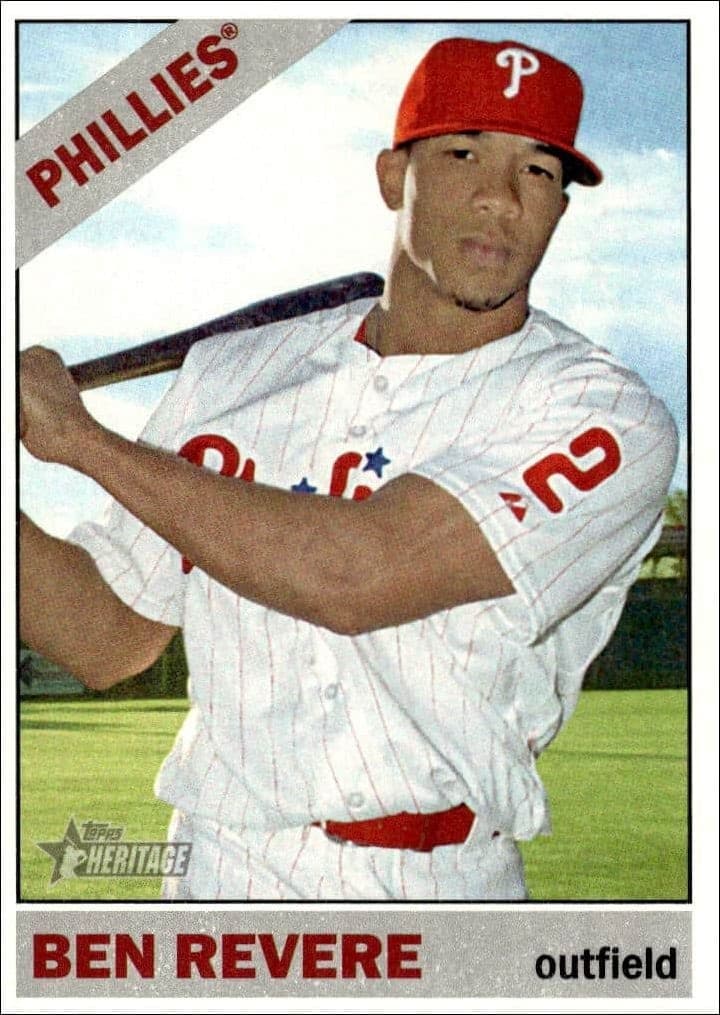 2015 Topps Heritage Ben Revere #230 trading card