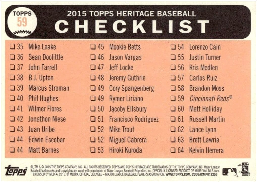 Cincinnati Reds - Back