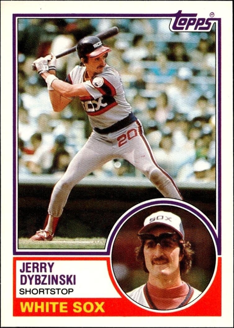 1983 Topps Traded Jerry Dybzinski #27T trading card