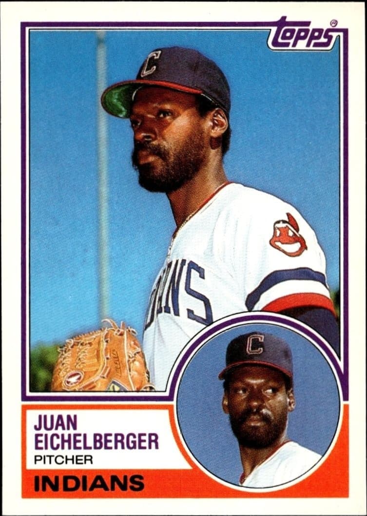 1983 Topps Traded Juan Eichelberger #29T trading card