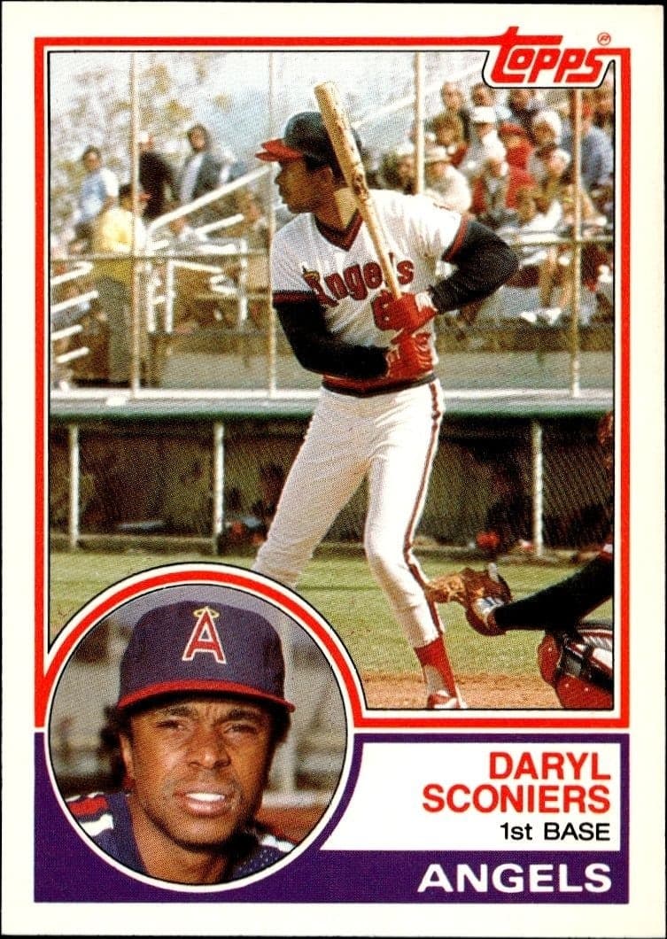 1983 Topps Traded Daryl Sconiers #99T trading card
