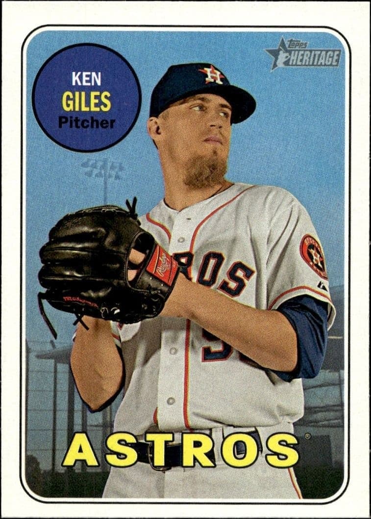 2018 Topps Heritage Ken Giles #269 trading card