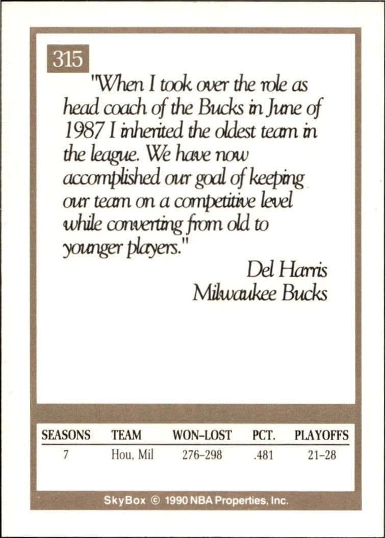 Del Harris - Back