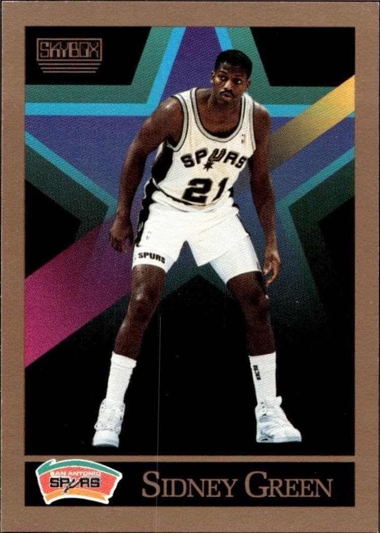 1990-91 Skybox Sidney Green #413 trading card