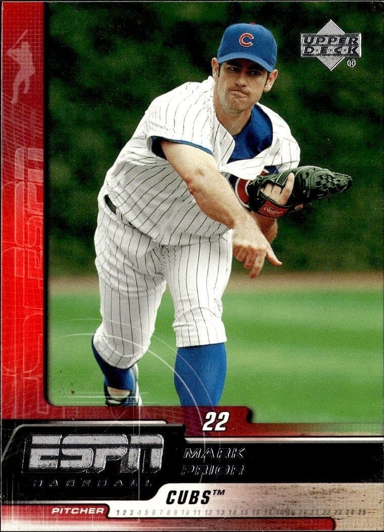 2005 Upper-Deck ESPN Mark Prior #19 trading card
