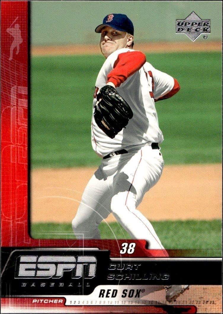 2005 Upper-Deck ESPN Curt Schilling #12 trading card