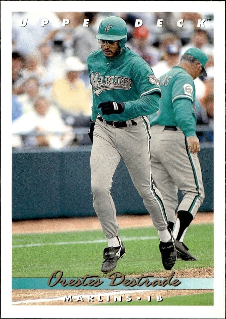 1993 Upper-Deck Orestes Destrade #524 trading card