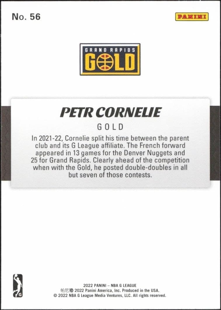 Petr Cornelie - Back