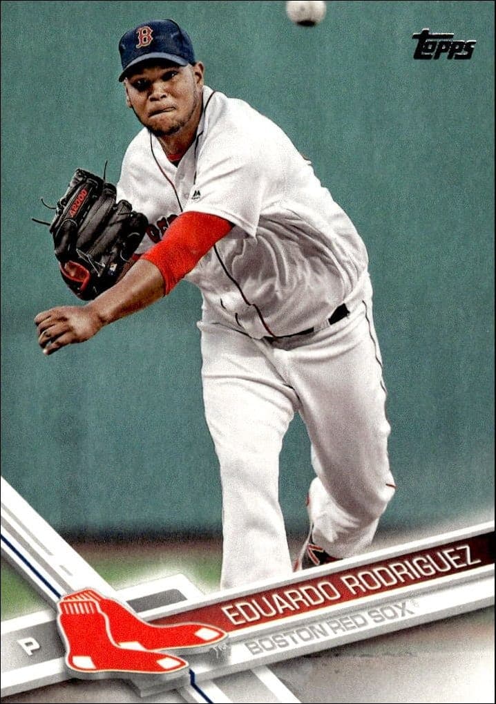 2017 Topps Series 2 Eduardo Rodriguez #440 trading card