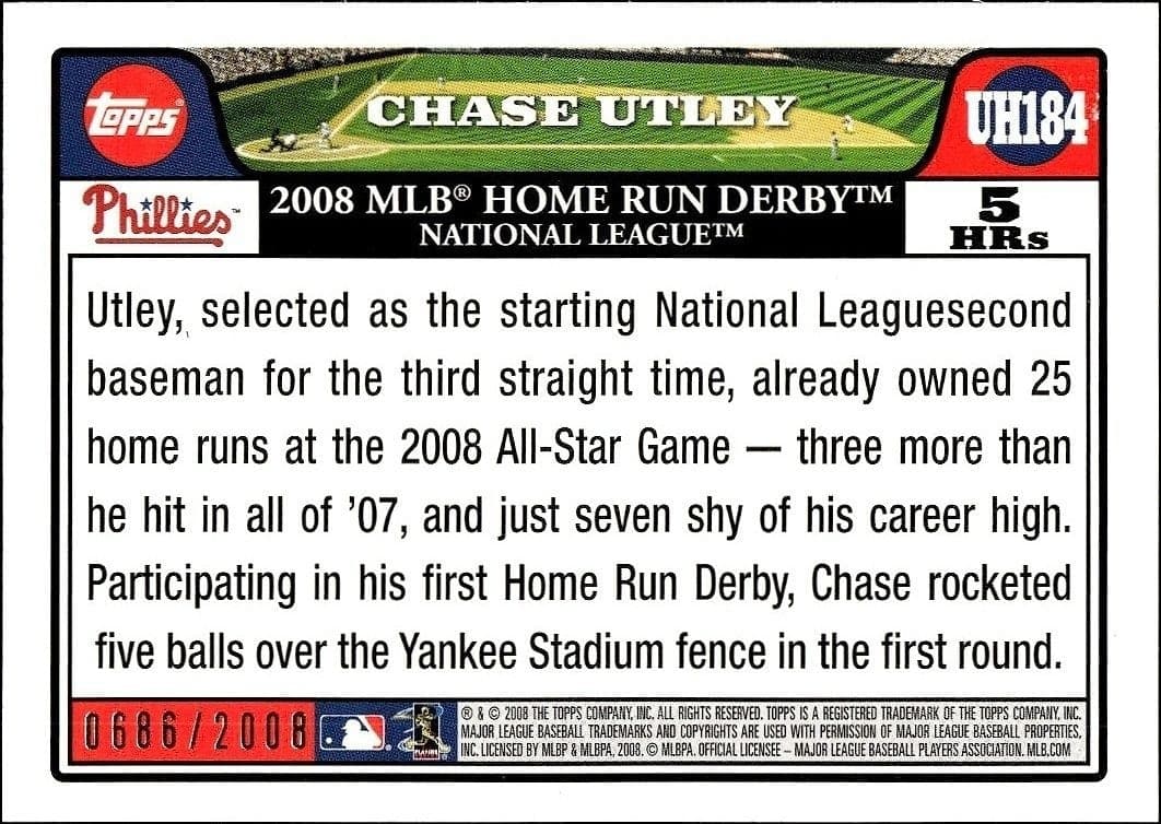 Chase Utley - Back