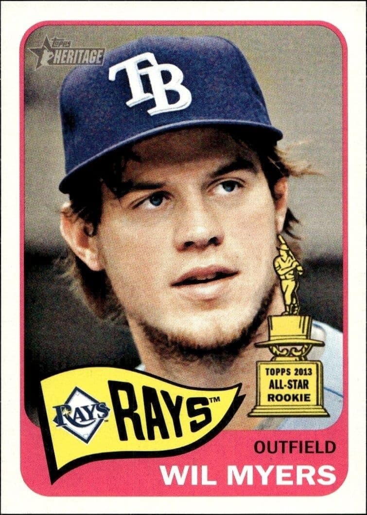 2014 Topps Heritage Wil Myers #446A trading card