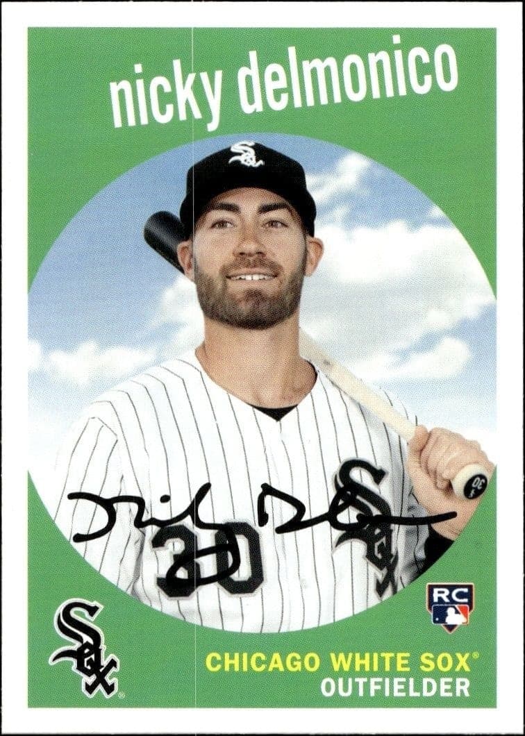 2018 Topps Archives Nicky Delmonico #9 trading card