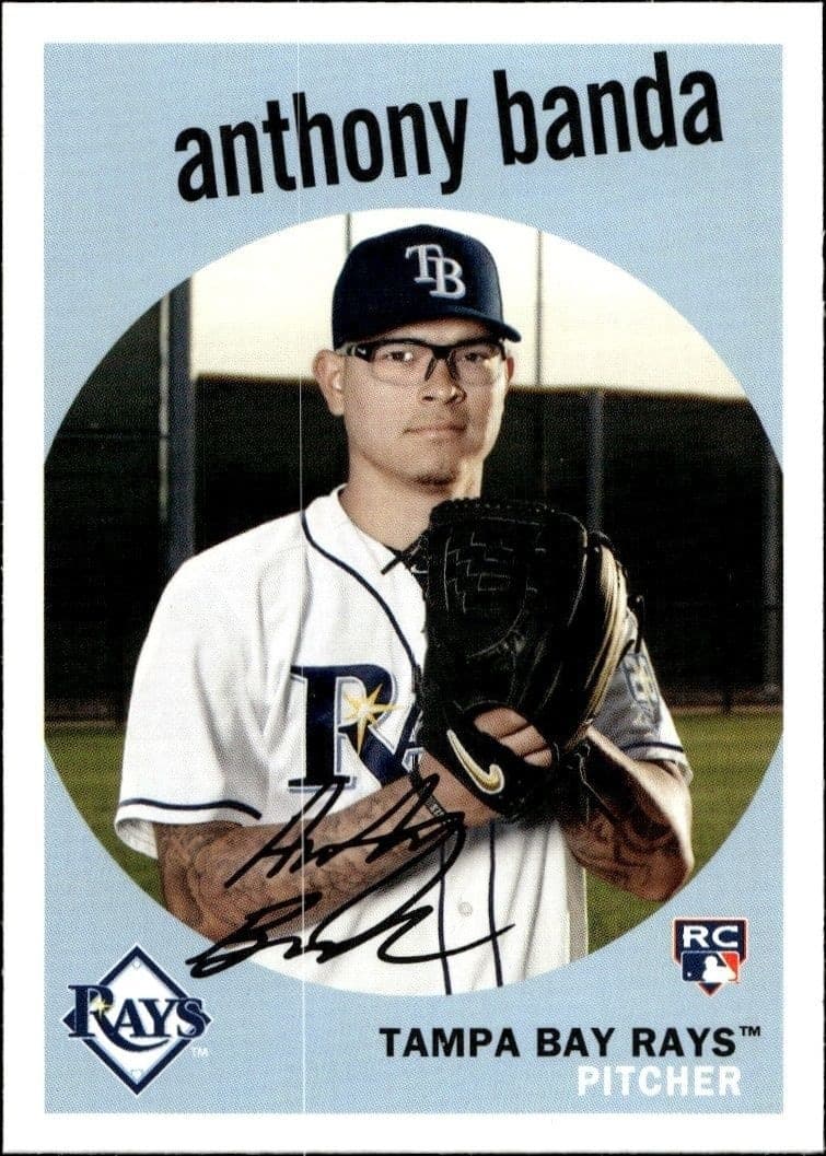 2018 Topps Archives Anthony Banda, Jimmie Sherfy #74 trading card