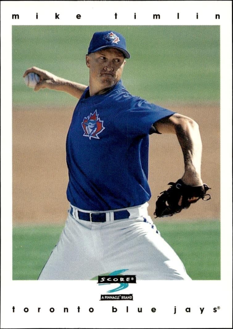 1997 Pinnacle Score Mike Timlin #411 trading card
