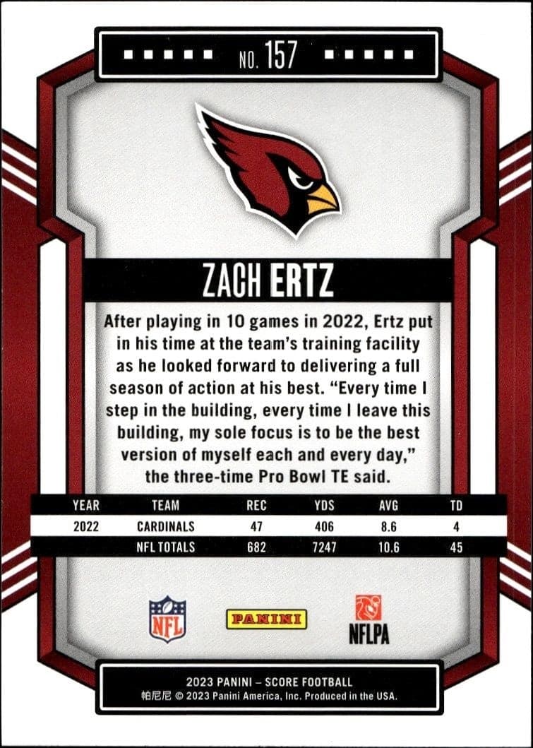 Zach Ertz - Back