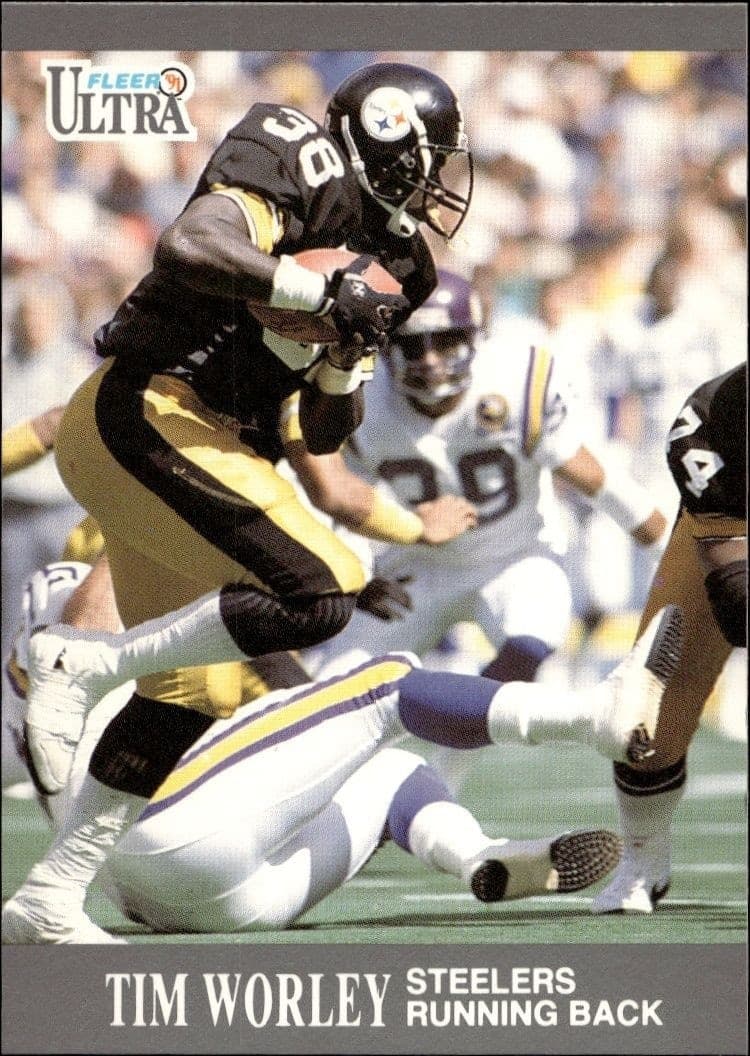 1991 Fleer Ultra Tim Worley #118 trading card