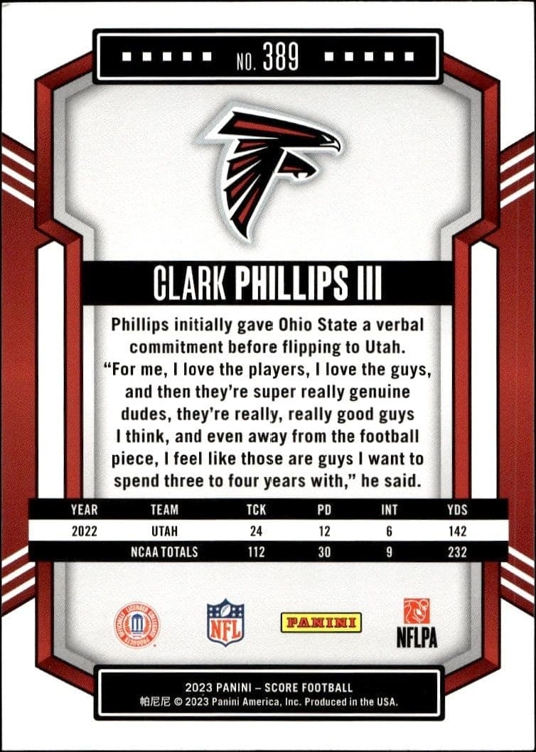 Clark Phillips III - Back