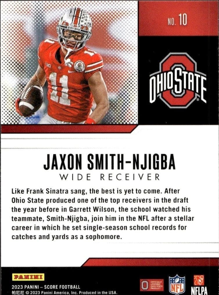 Jaxon Smith-Njigba - Back