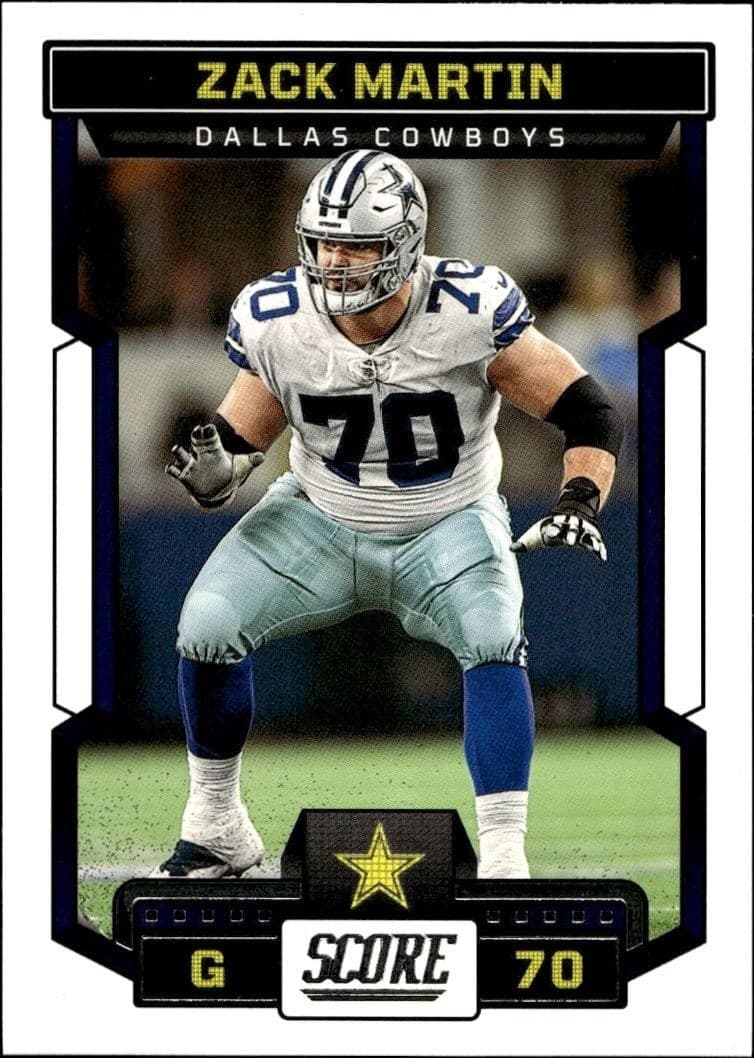 2023 Panini Score Zack Martin #232 trading card