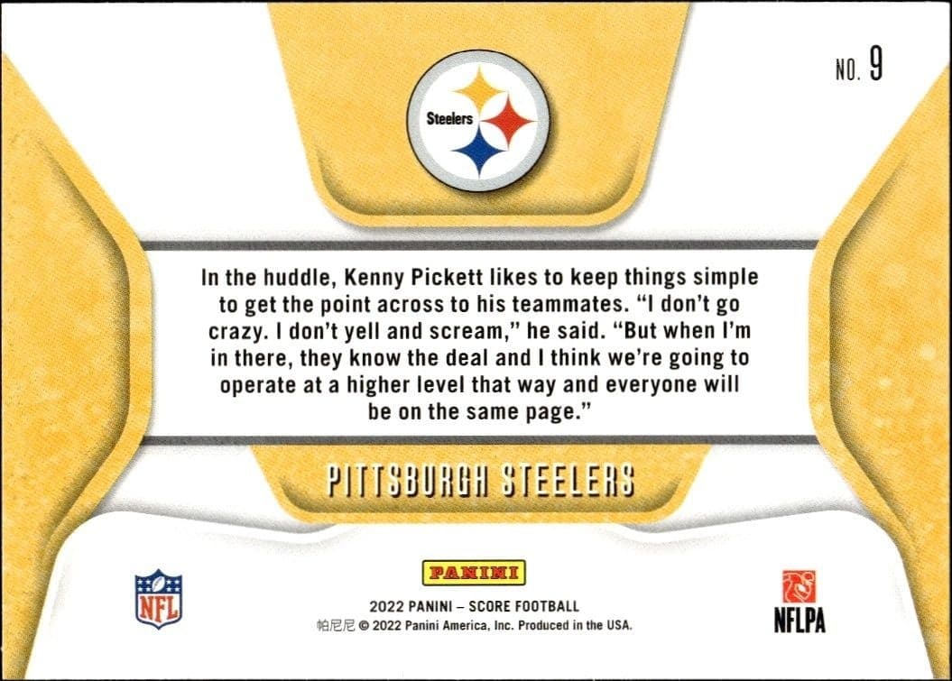 Pittsburgh Steelers - Back