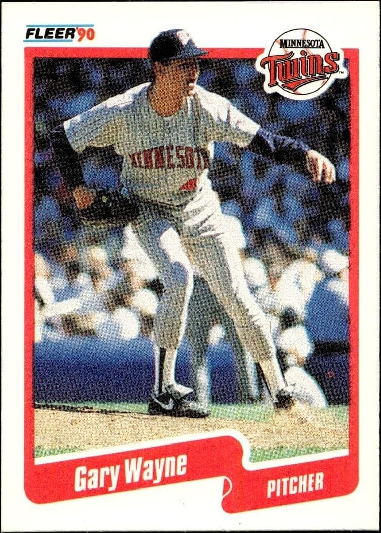 1990 Fleer Gary Wayne #387B trading card