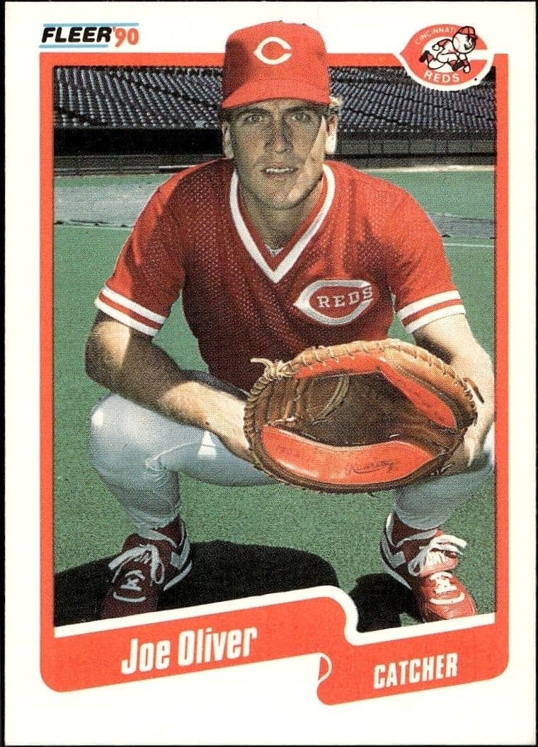 1990 Fleer Joe Oliver #426B trading card