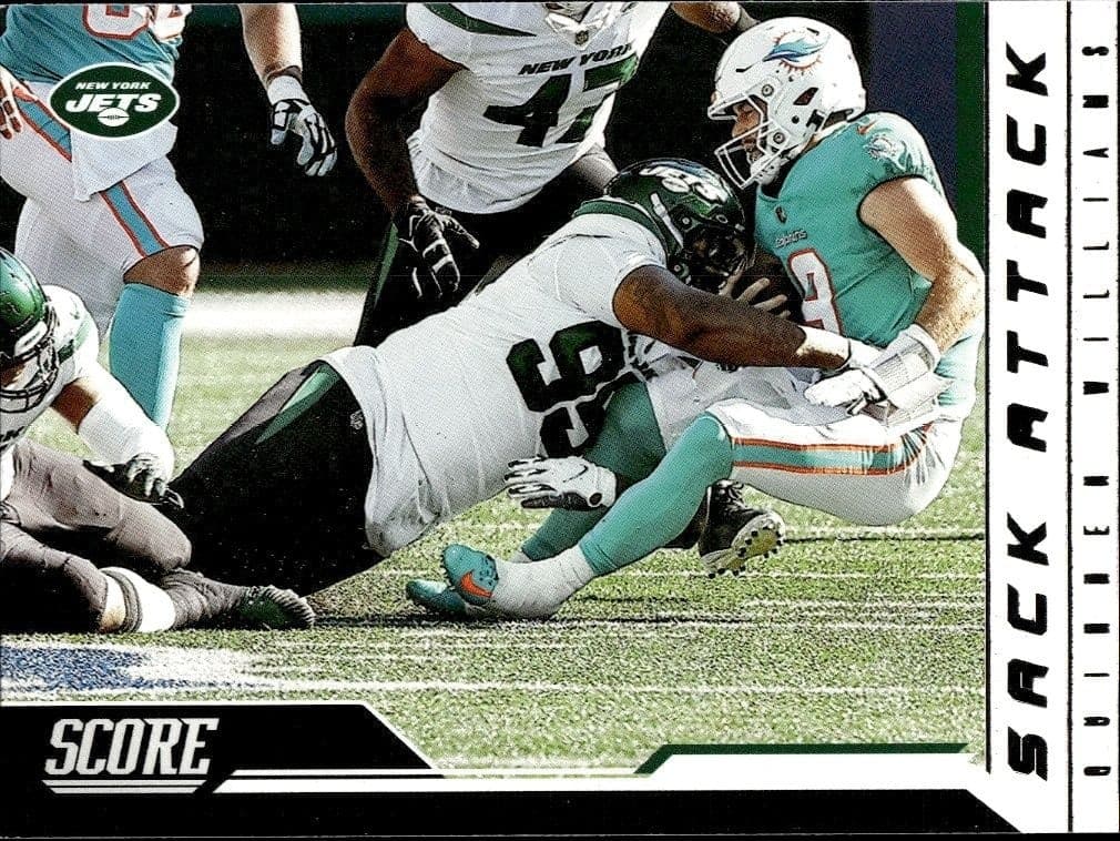 2023 Panini Score Quinnen Williams #10 trading card