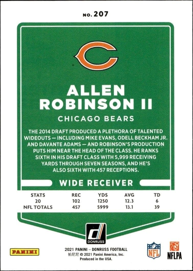 Allen Robinson II - Back