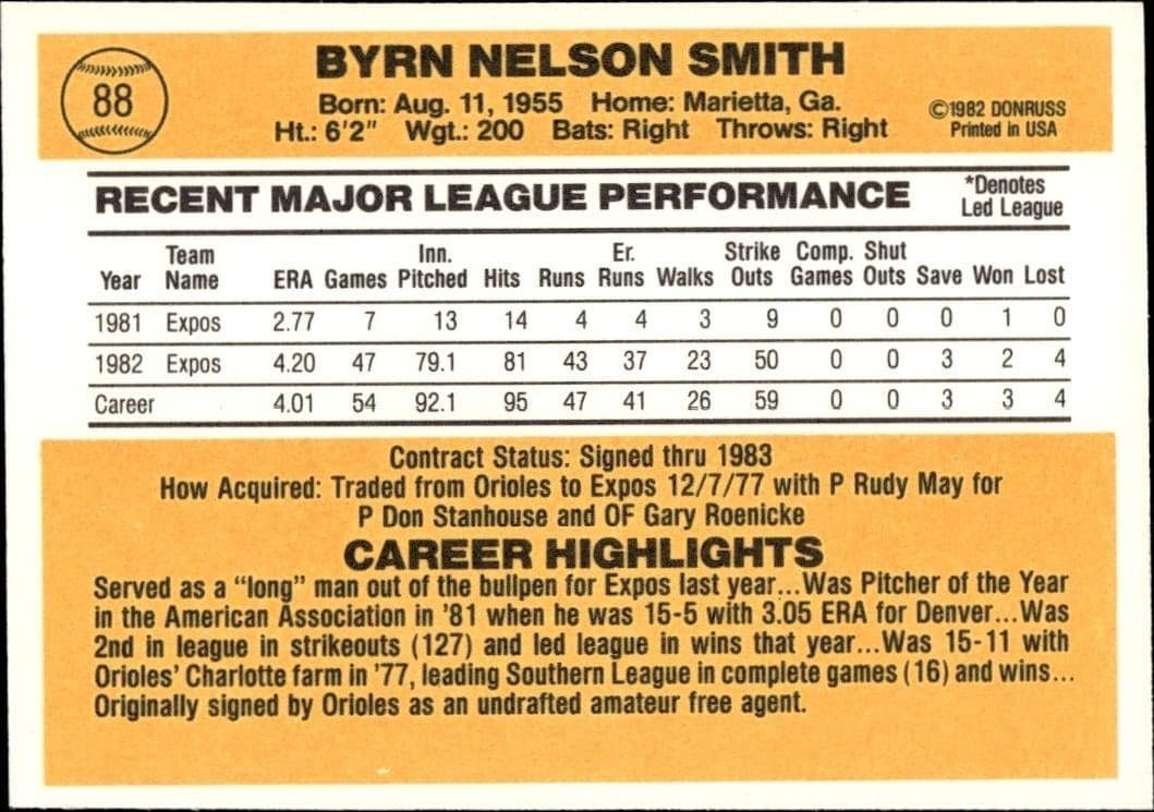 Bryn Smith - Back