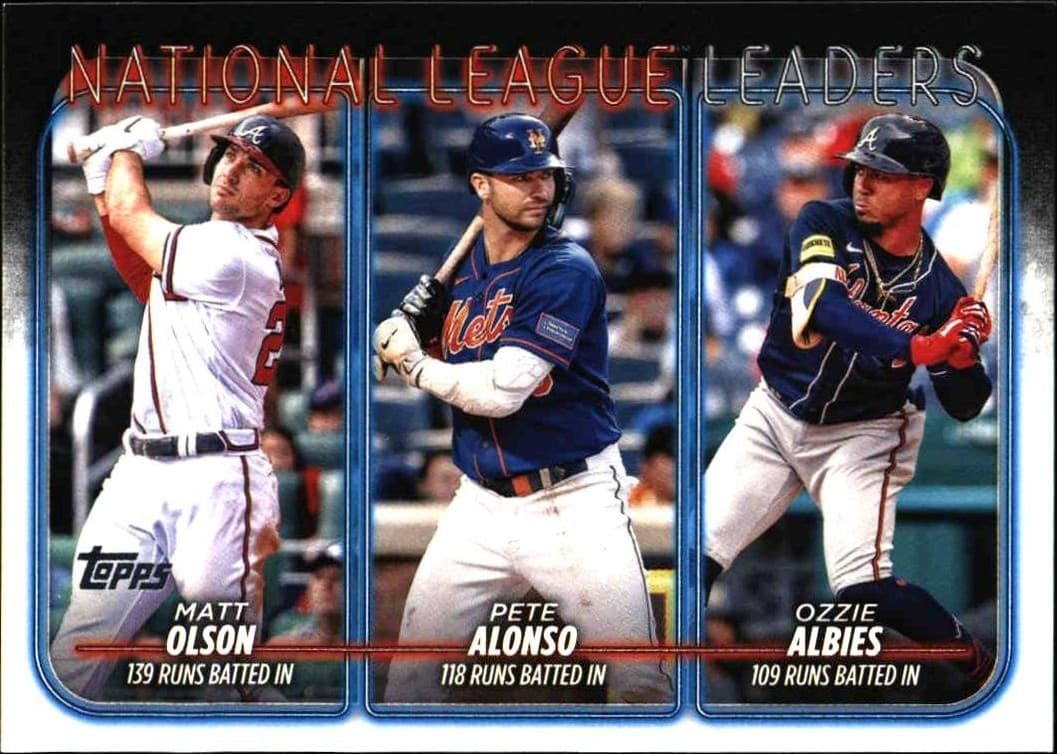 2024 Topps Series 1 Matt Olson #293 trading card