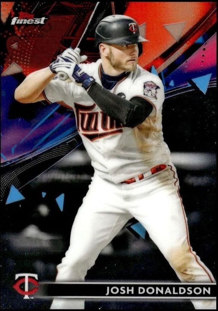 2021 Topps Finest Josh Donaldson #49 trading card