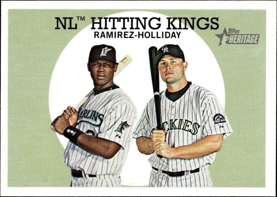 2008 Topps Heritage Hanley Ramirez #317 trading card