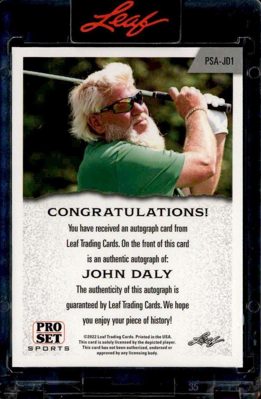 John Daly - Back