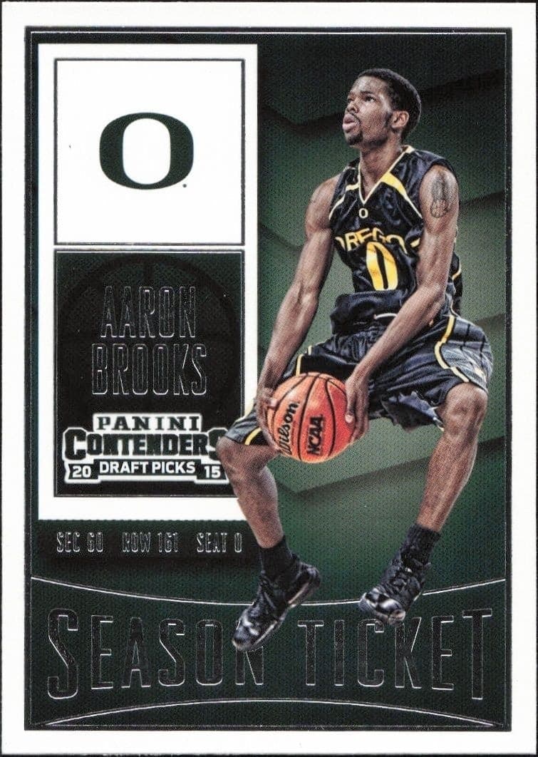 2015-16 Panini Contenders Draft Picks Aaron Brooks #1 trading card