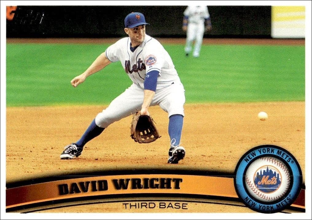 2011 Topps Series 1 David Wright #15 trading card