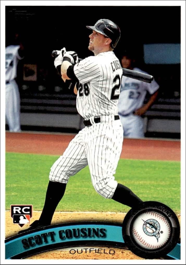 2011 Topps Series 1 Scott Cousins #287 trading card