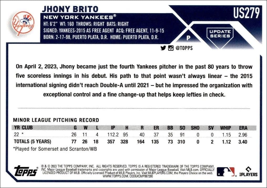 Jhony Brito - Back