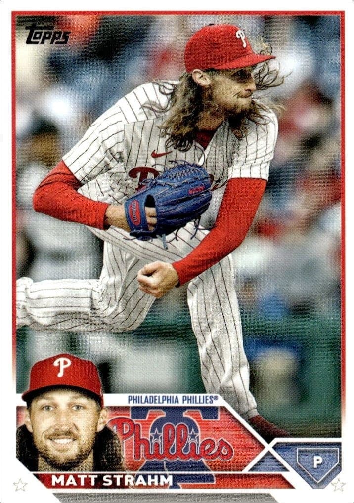 2023 Topps Update Series Matt Strahm #US226 trading card
