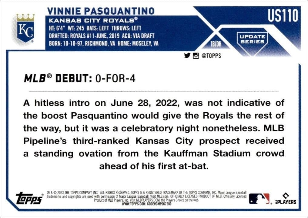 Vinnie Pasquantino - Back